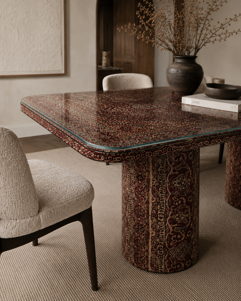 Carpets dining table