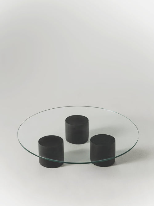 Carmene glass coffee table - TrynTrend
