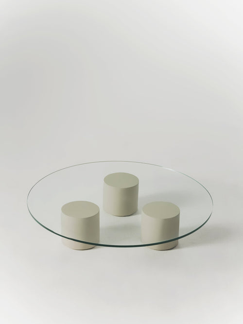 Carmene glass coffee table - TrynTrend